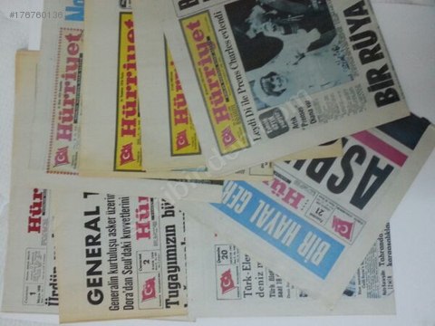 Türkiye ve Dünya tarihinde önemli günlerin gazeteleri
