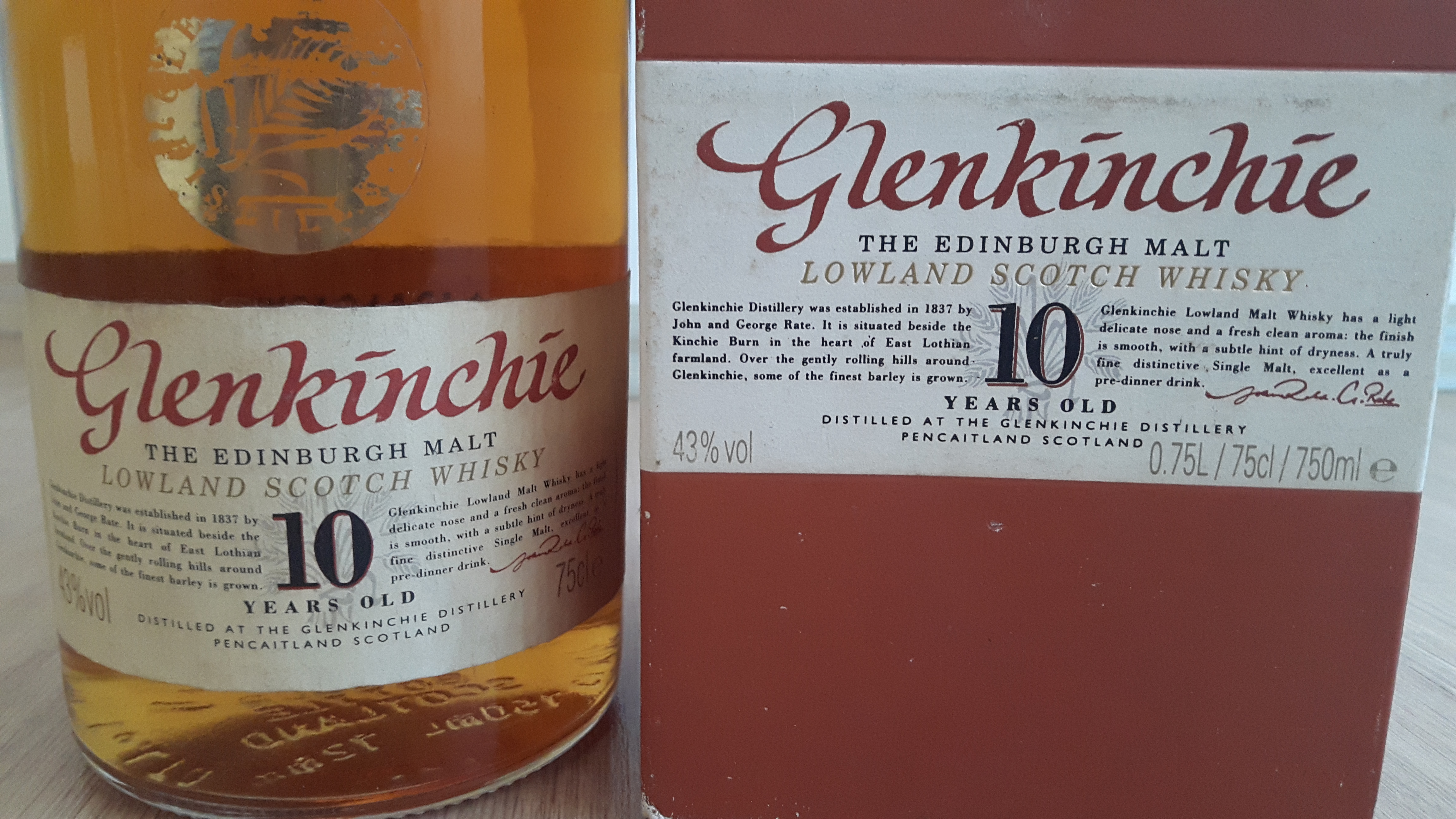 Glenkinchie 10 Year Old