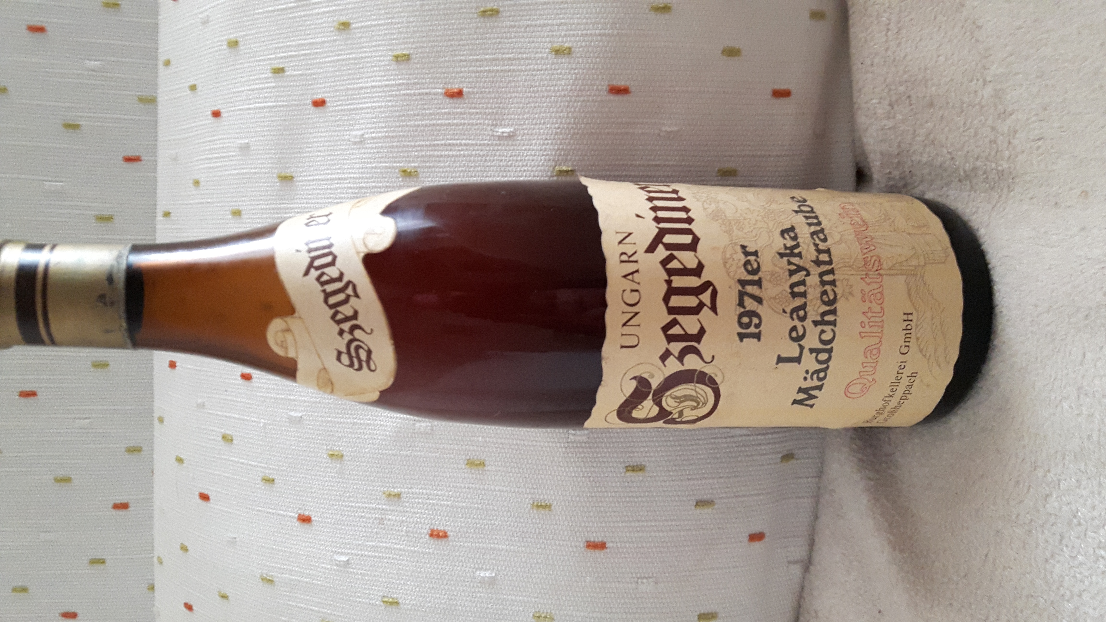 Szegediner * 1971er Leannyka madchentraube