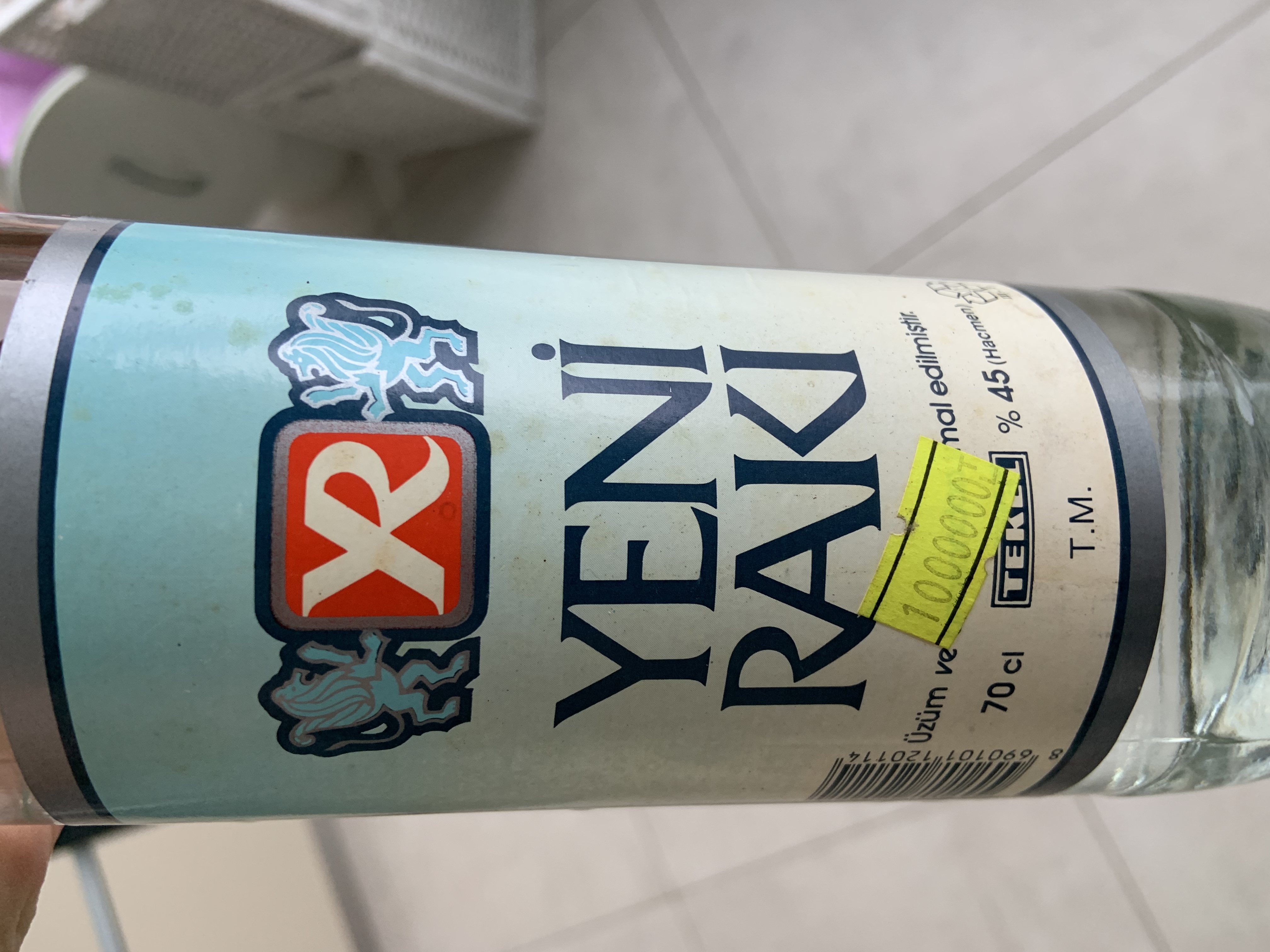 1998 Üretim Export Yeni Rakı