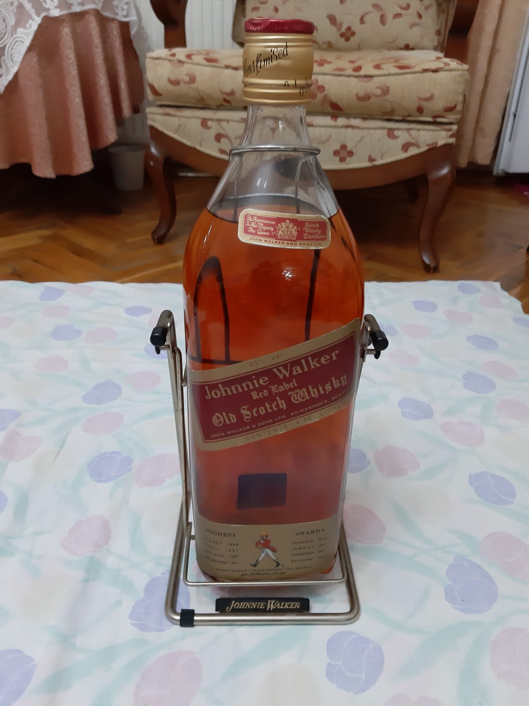 Johnnie walker red label 4.5LT 40 Yıllık
