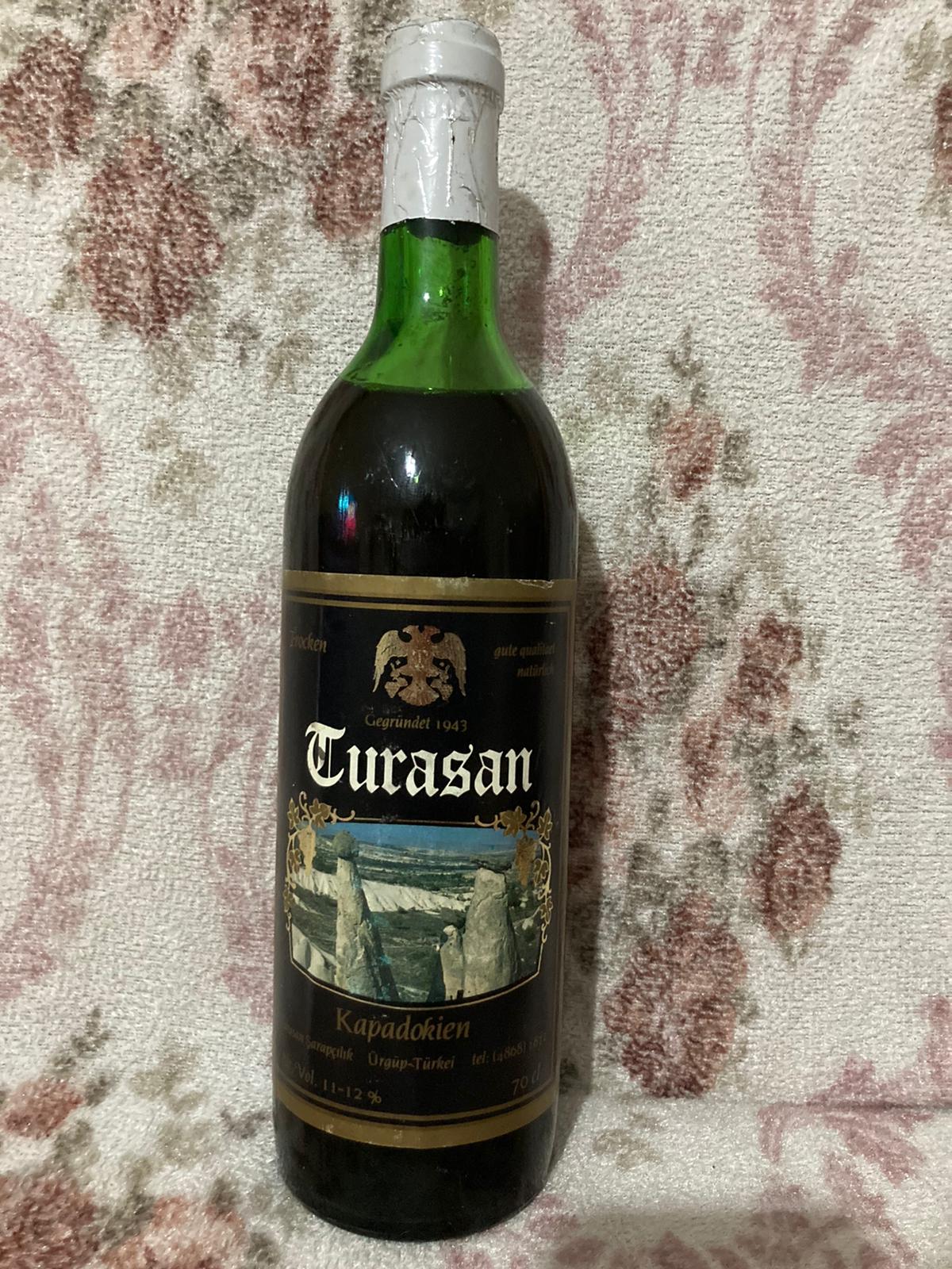 Turasan 1943 yıllanmış şarap