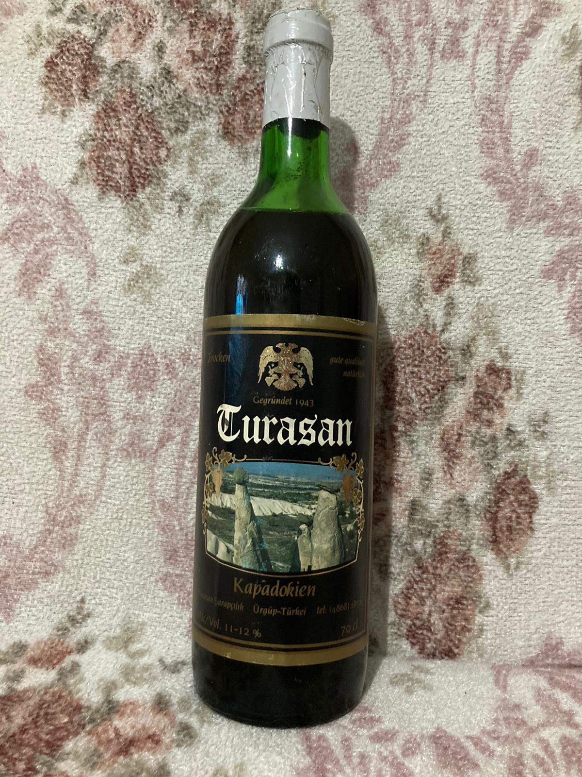 Turasan 1943 yıllanmış şarap