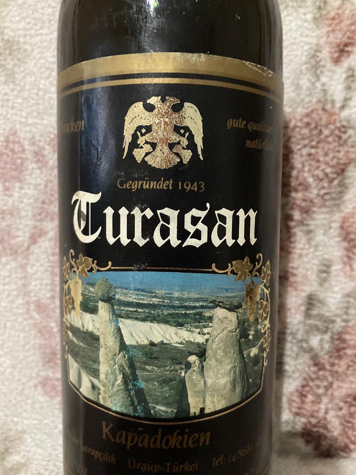 Turasan 1943 yıllanmış şarap