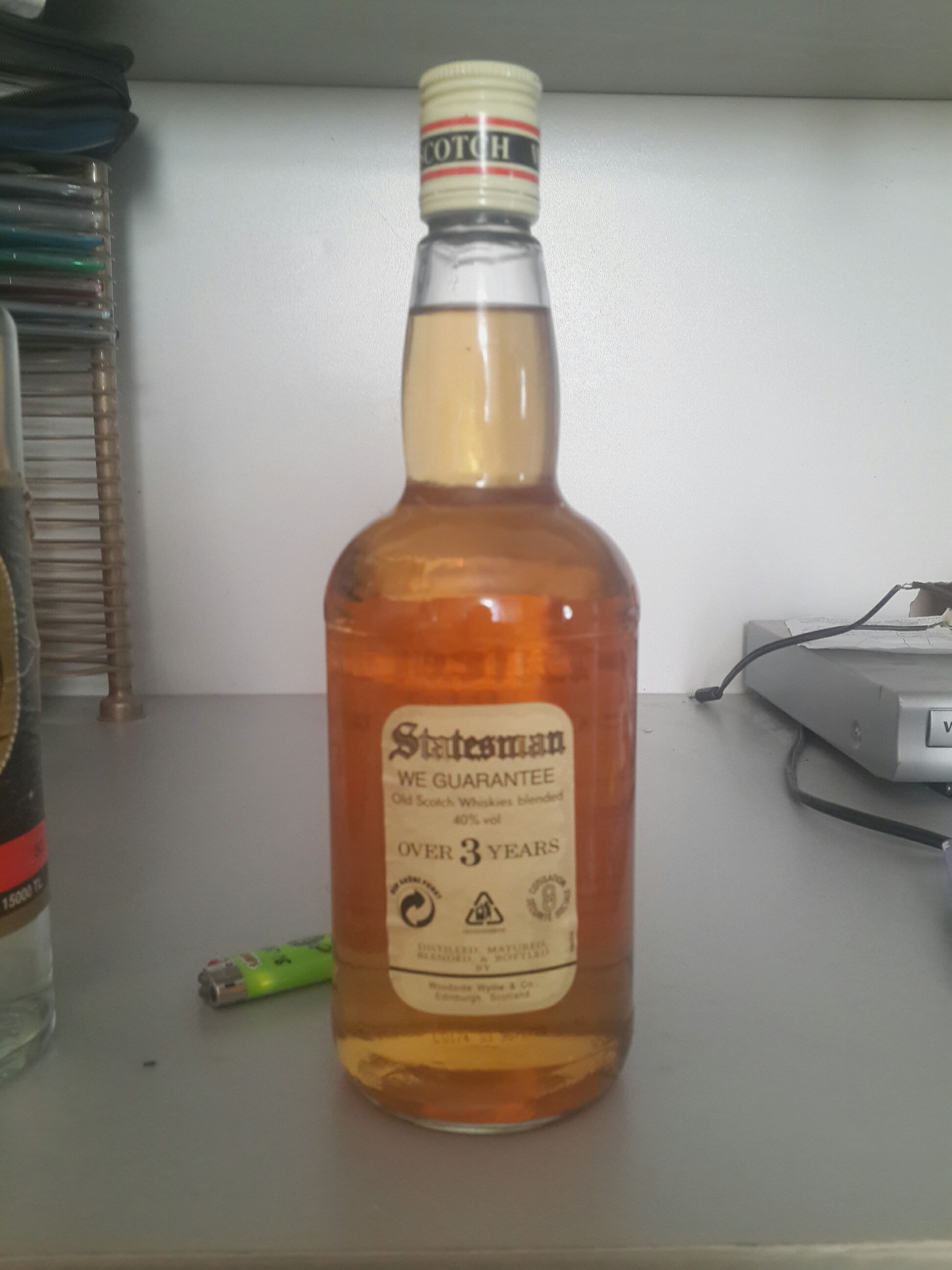 Statesman Old Scotch Whiskey