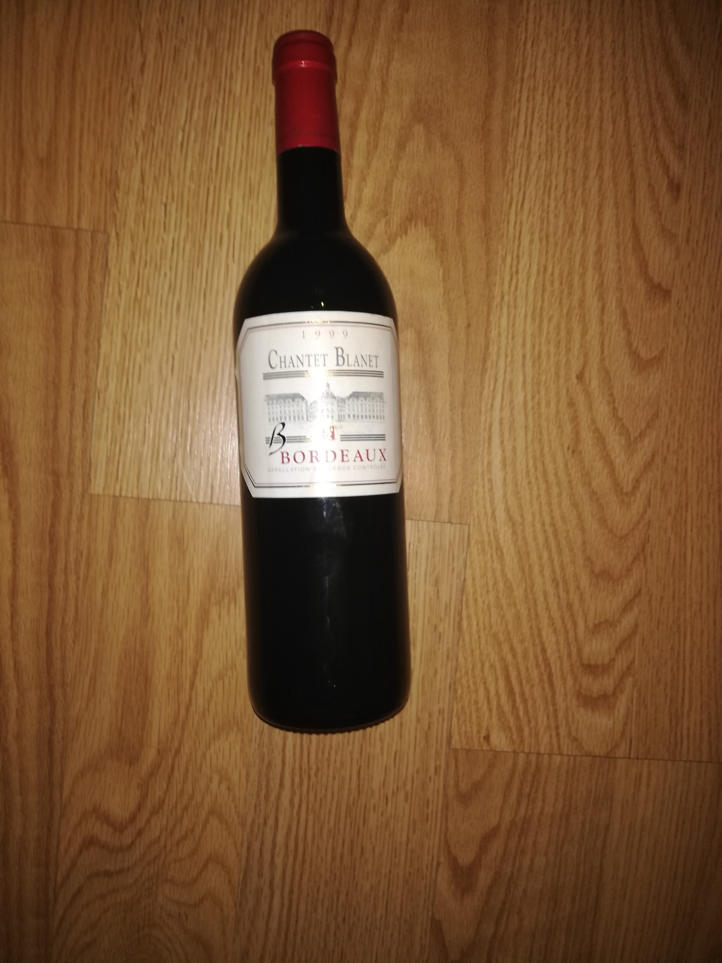 Chantet blanet  bordeaux 1999