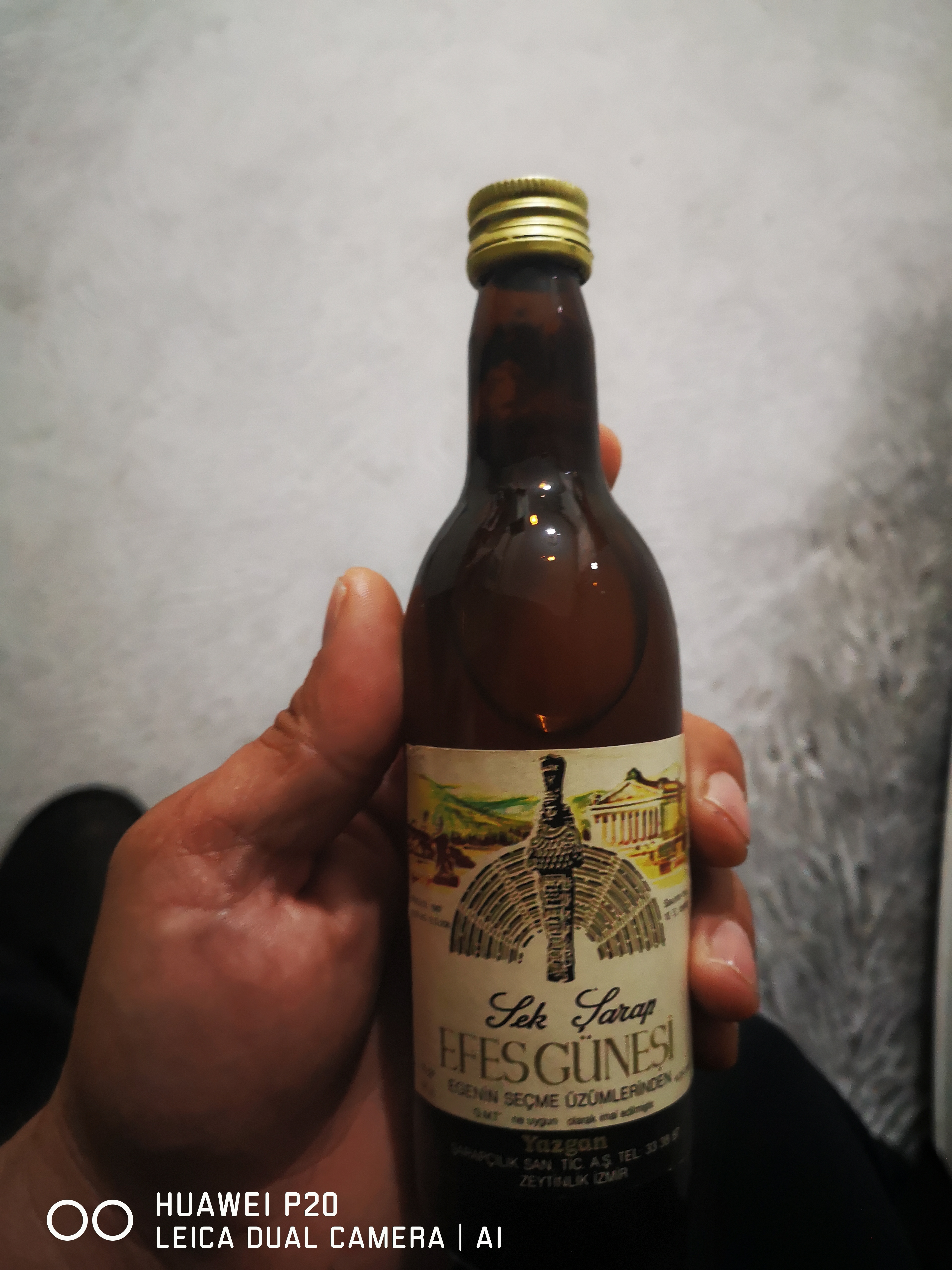 Efes güneşi tek şarap Yazgan
