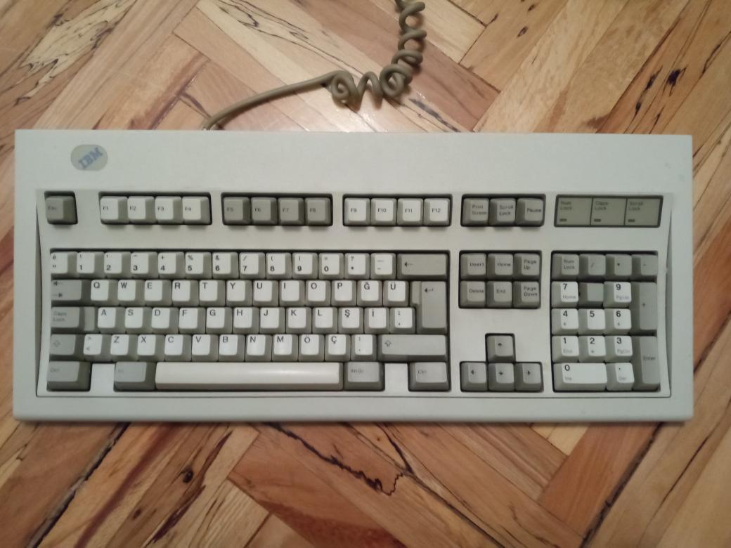 IBM MODEL M - BOLT MOD - LUBED SPRINGS - 1393286 -TURKCE Q