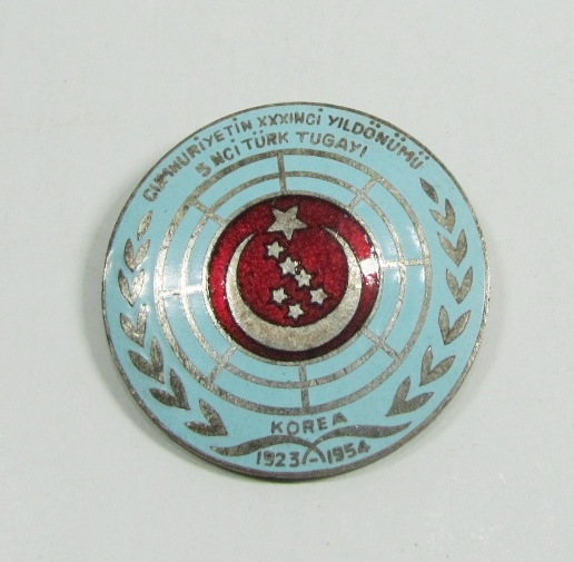 1954 TARİHİNDEN MİNELİ 5.TUGAY KORE SAVAŞI ROZETİ