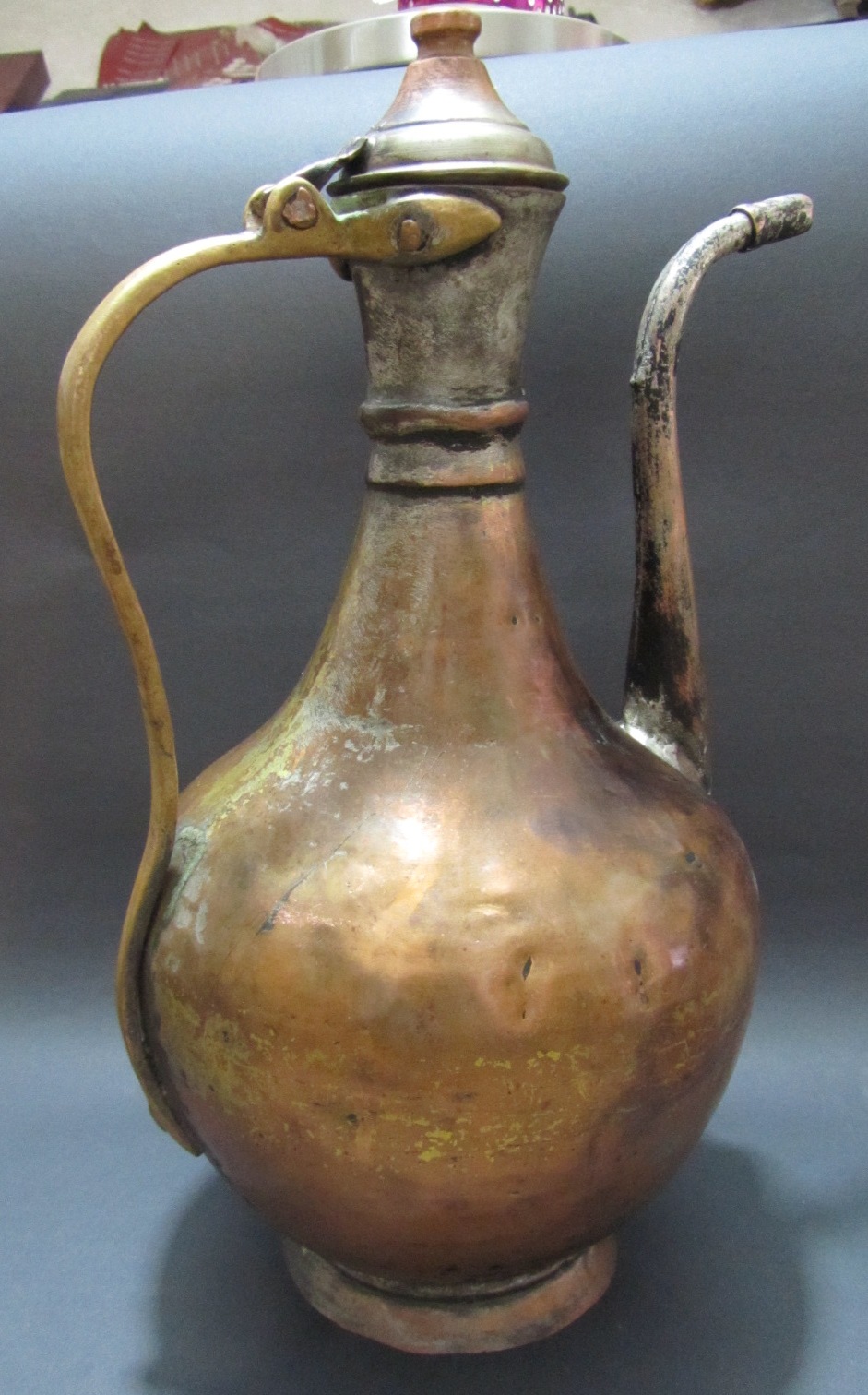 OSMANLI DÖVME BAKIR İBRİK
