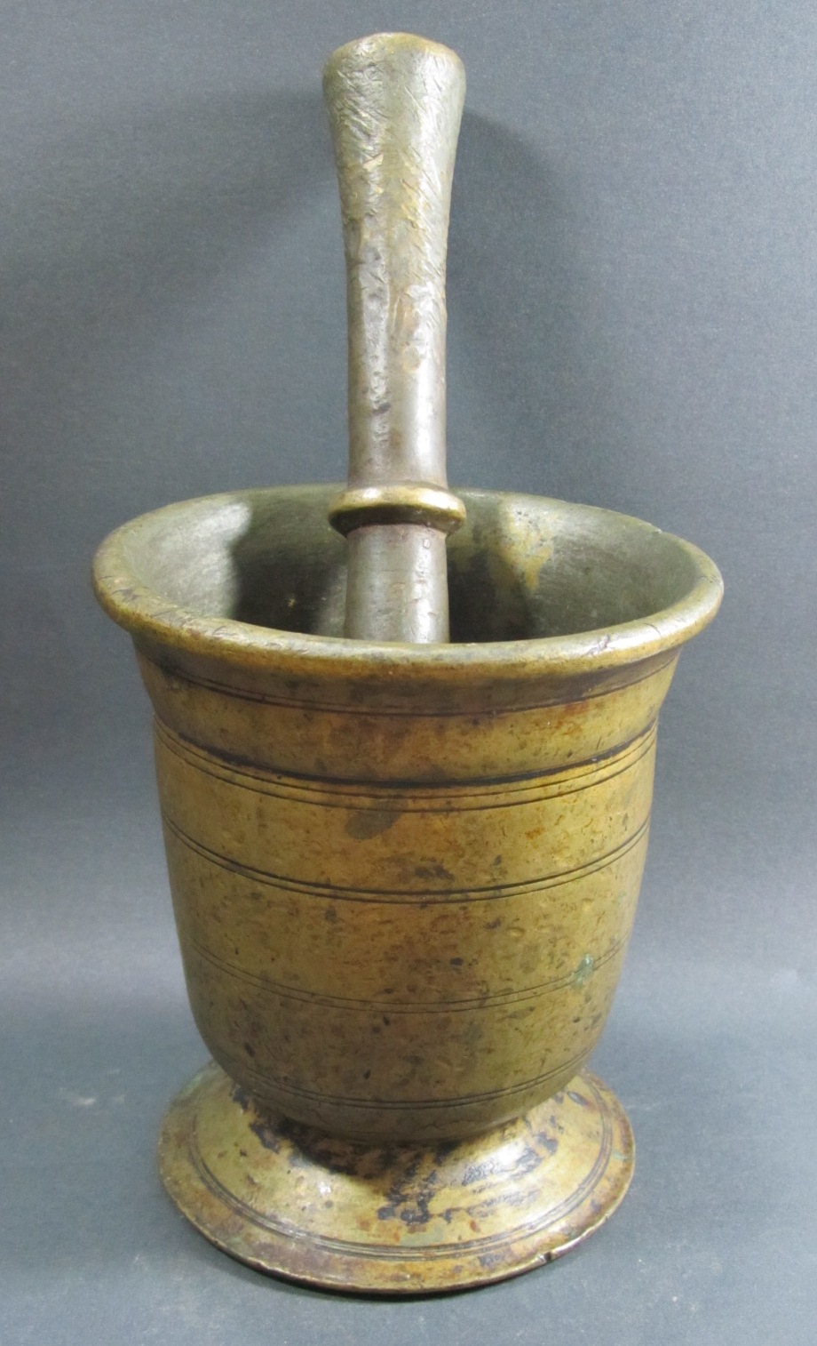 OSMANLI BRONZ ÇOK AĞIR HAVAN
