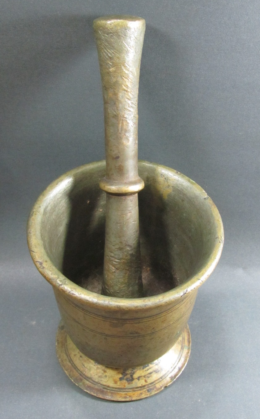 OSMANLI BRONZ ÇOK AĞIR  HAVAN