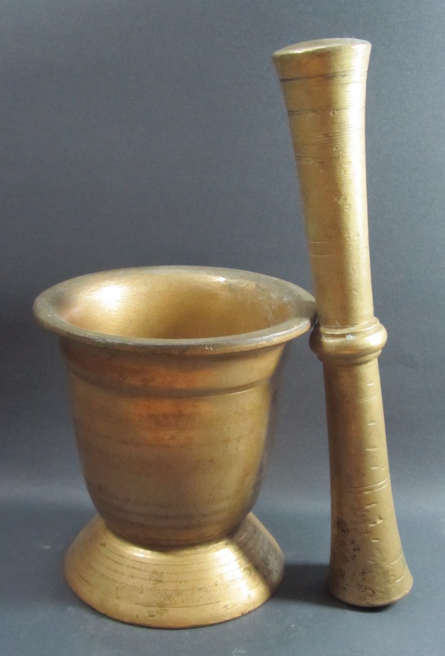 OSMANLI ÇOK ÇOK AĞIR BRONZ HAVAN