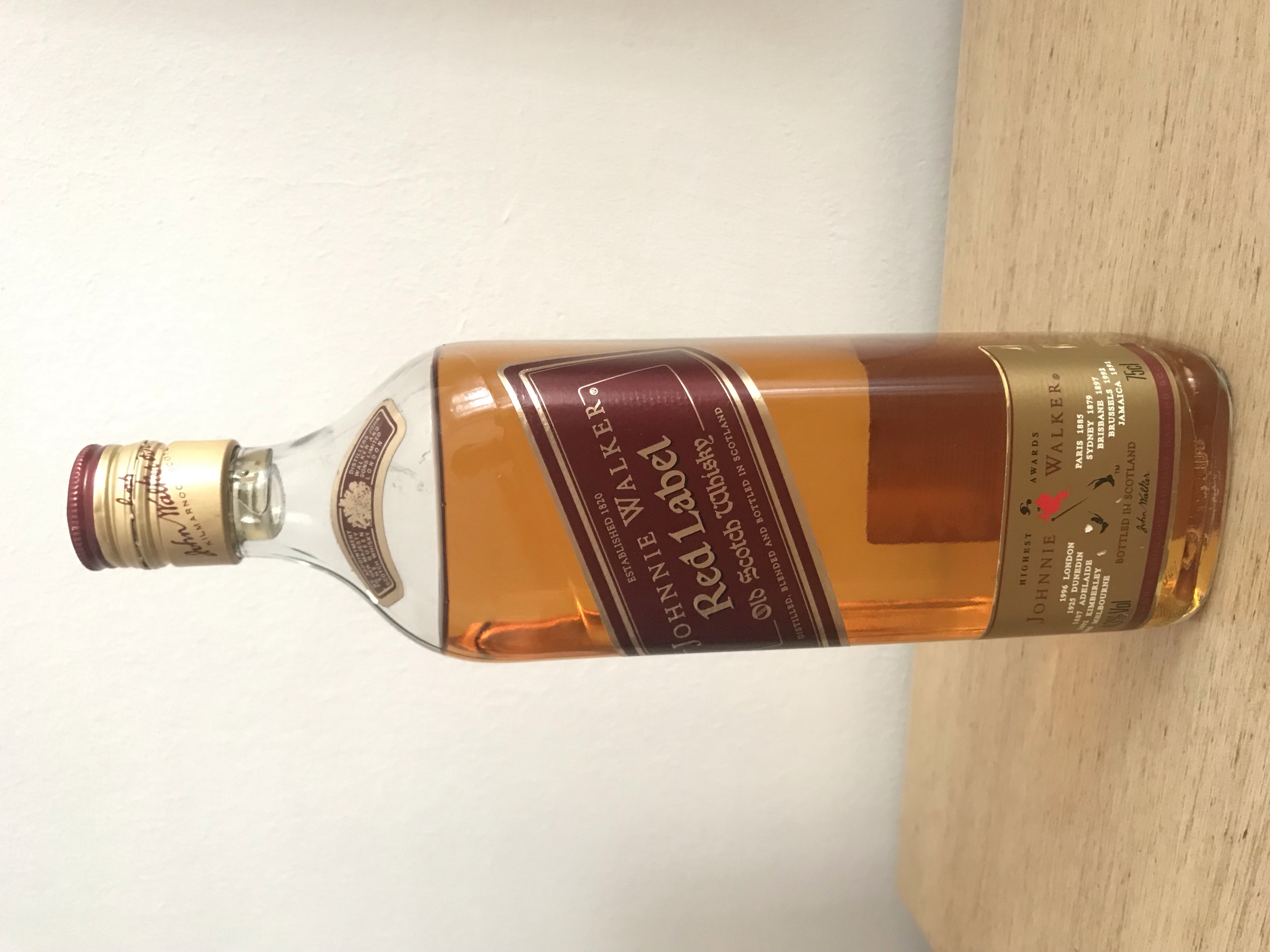 Johnnie Walker Red Label 75 cl