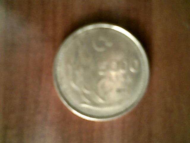 5000 Lira Madeni Para 1993
