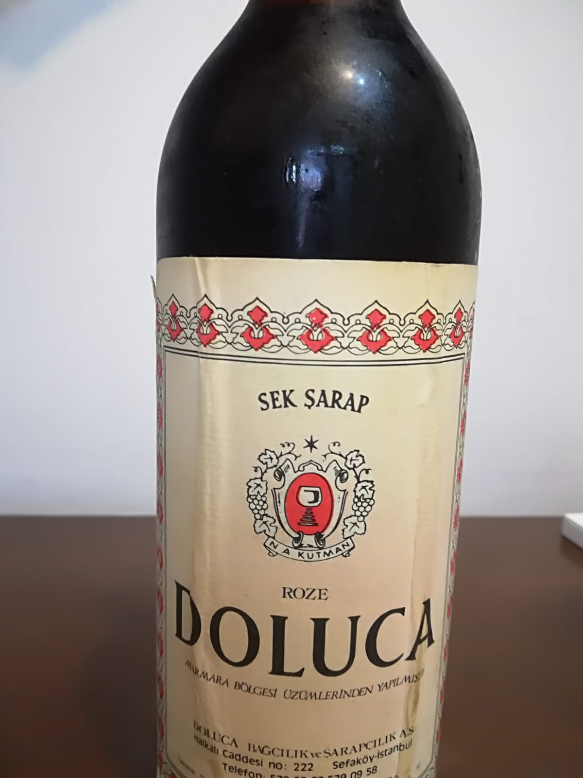 1988 Dolluca Sek Şarap ( Roze )