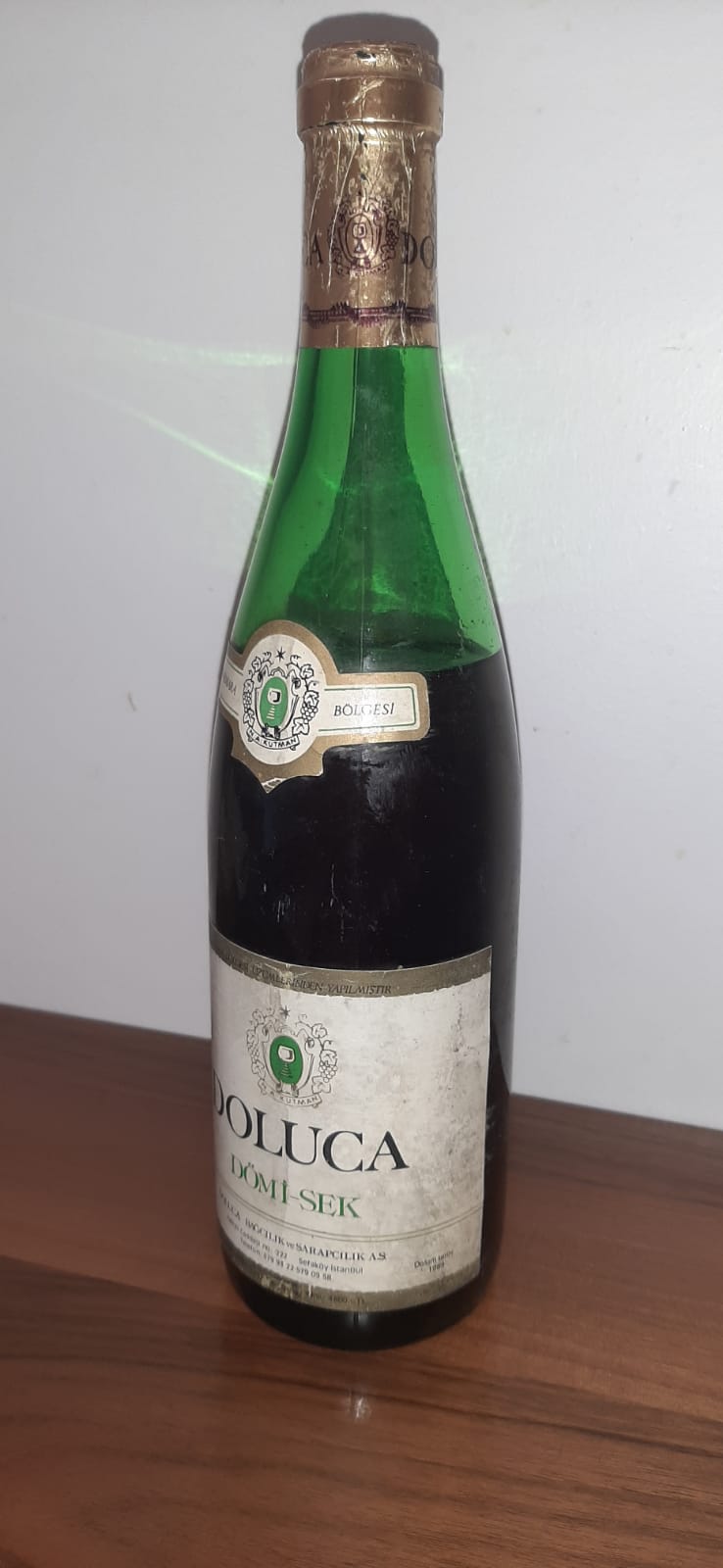 1989 Doluca Dömi-Sek Şarap